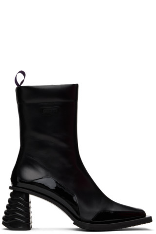 Black Gaia Boots | SSENSE