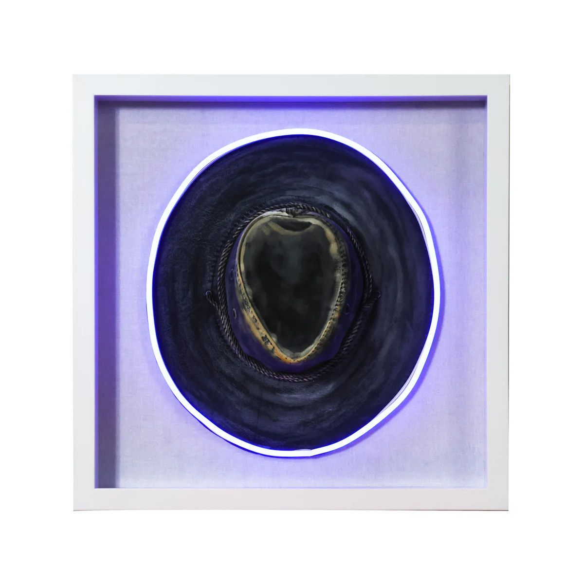 Electric Cowboy Petite - Blue | Unique Wall Art | Scout Design Studio