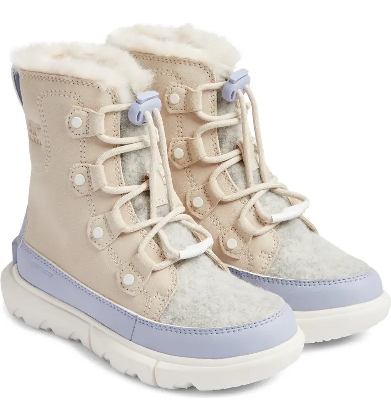 SOREL Kids' Explorer Waterproof Lace-Up Boot | Nordstrom | Nordstrom