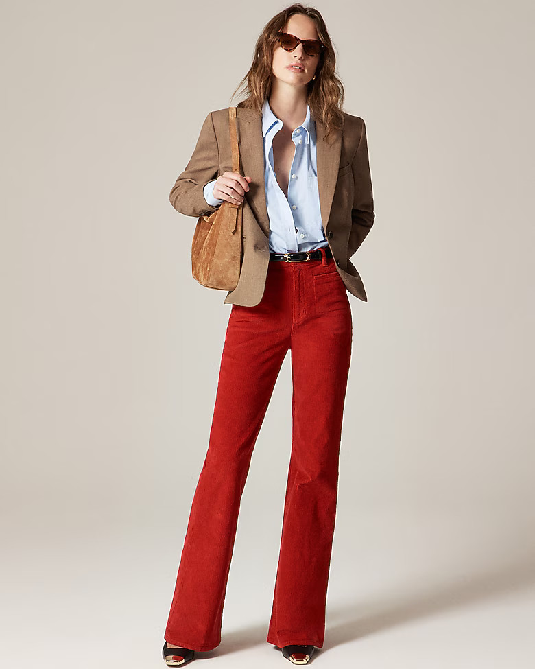 Vintage flare pant in corduroy | J. Crew US
