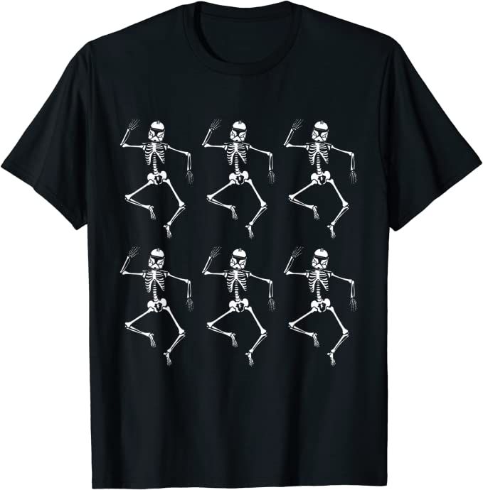 Star Wars Clone Trooper Dancing Skeletons Halloween T-Shirt | Amazon (US)