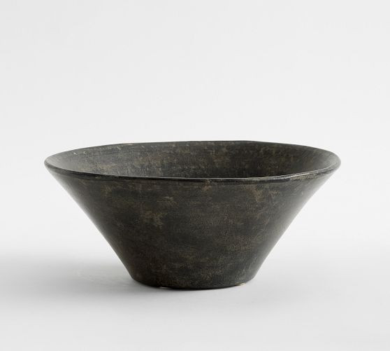 Rustic Black Decorative Bowl | Pottery Barn (US)