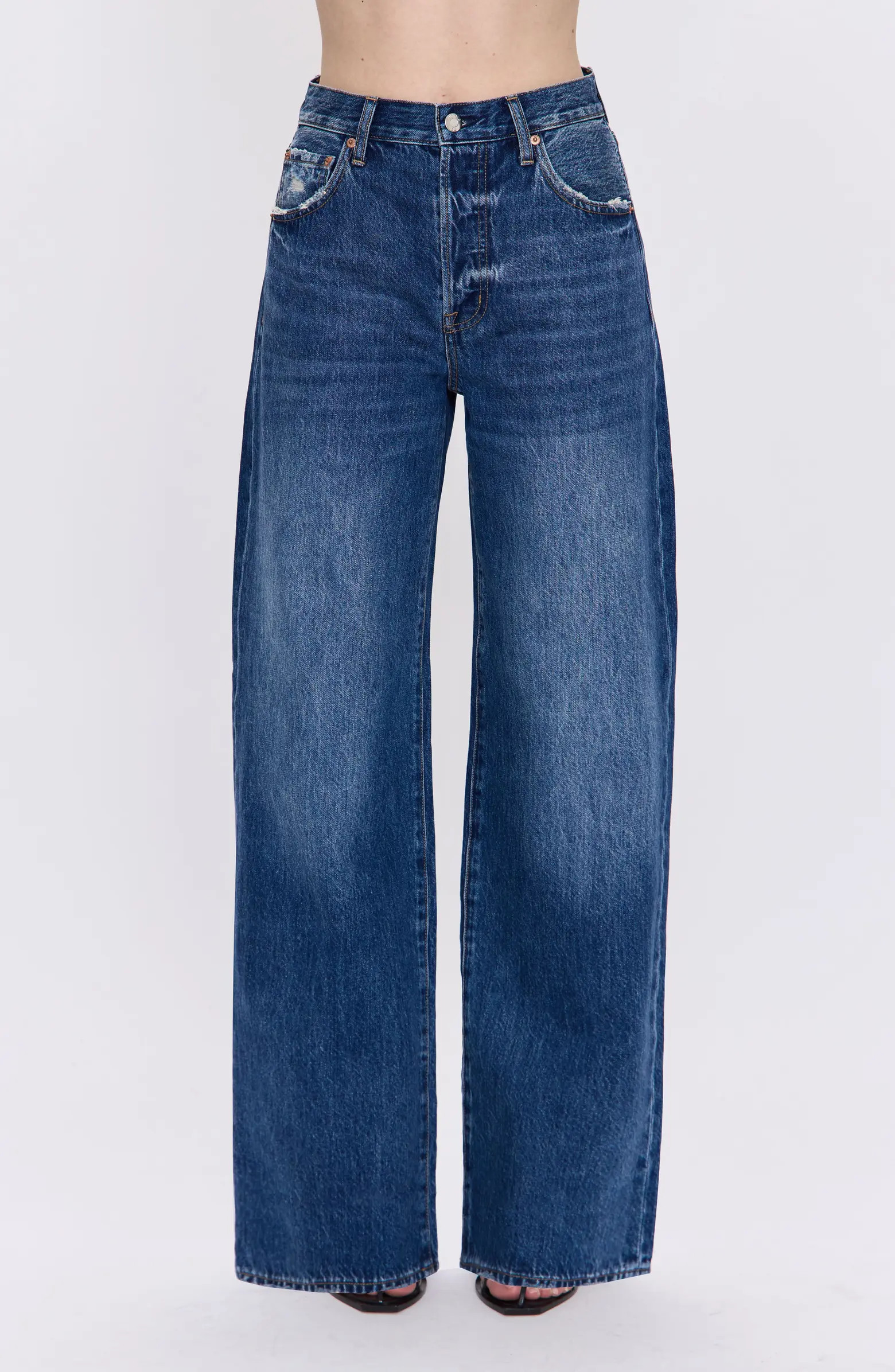 Tate High Waist Wide Leg Jeans | Nordstrom