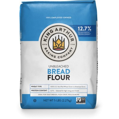 King Arthur Flour Unbleached Bread Flour - 5lbs | Target