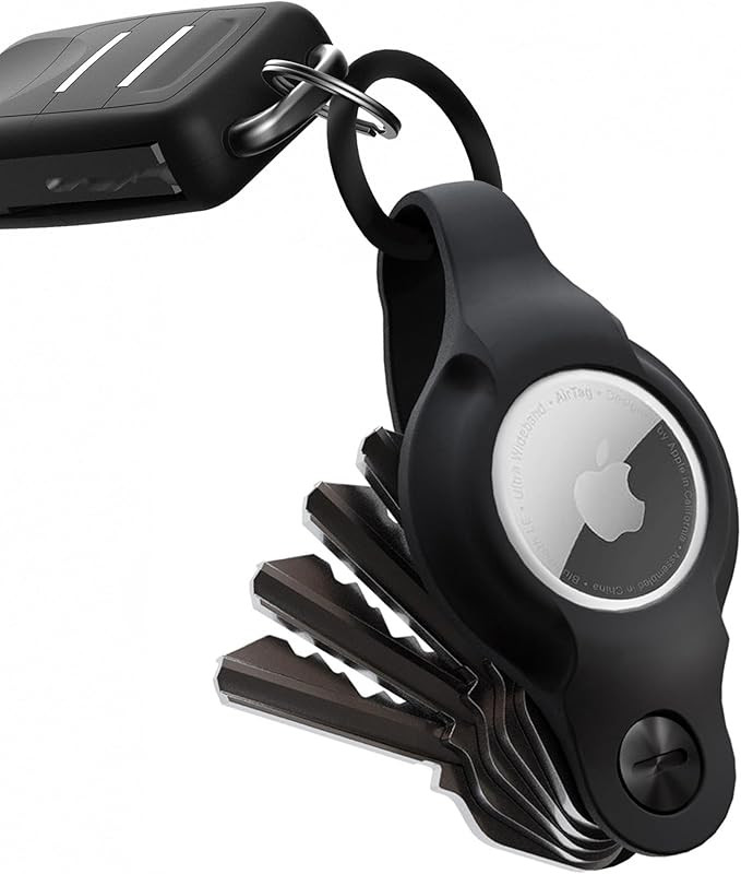 KeySmart AirTag Keychain Key Holder, Compatible with Apple AirTag Holder, Key Organizer Keychains | Amazon (US)