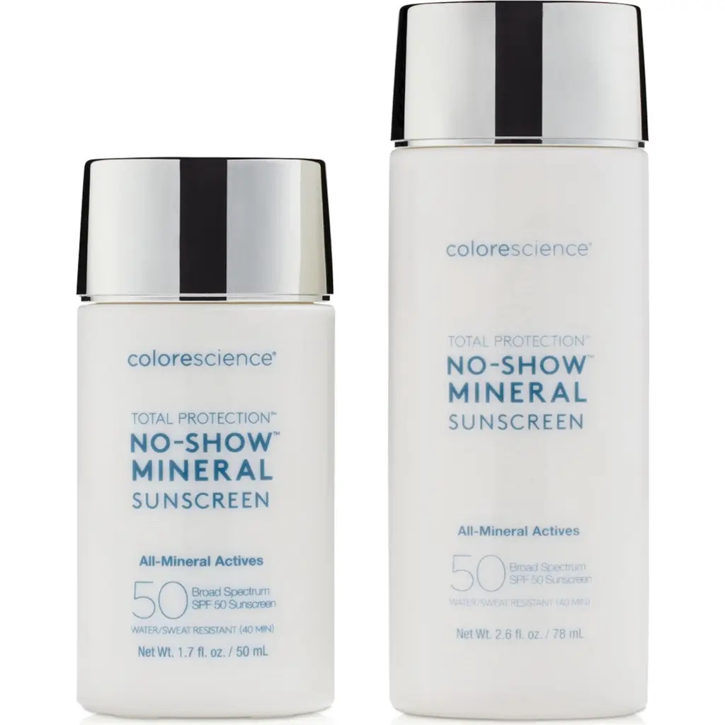 Colorescience Total Protection™ No-Show™ Mineral Sunscreen SPF 50 at Nordstrom, Size 2.6 Oz | Nordstrom