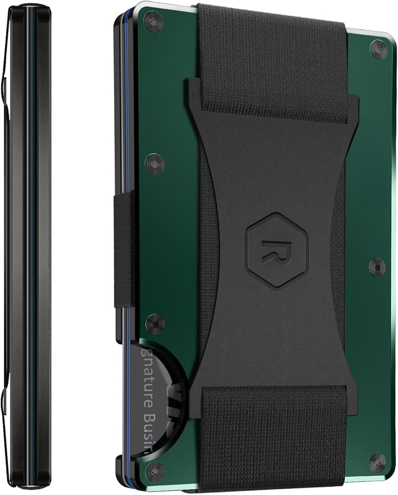 The Ridge Wallet - Slim Minimalist Compact Wallet and Card Holder, | RFID Protected Front Pocket ... | Amazon (US)