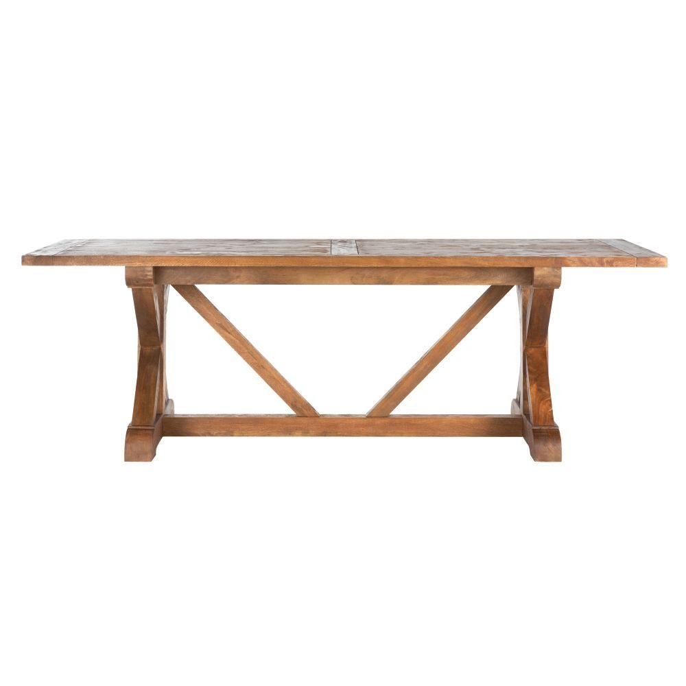 Home Decorators Collection Cane Bark Rectangular Dining Table-9415700860 - The Home Depot | The Home Depot