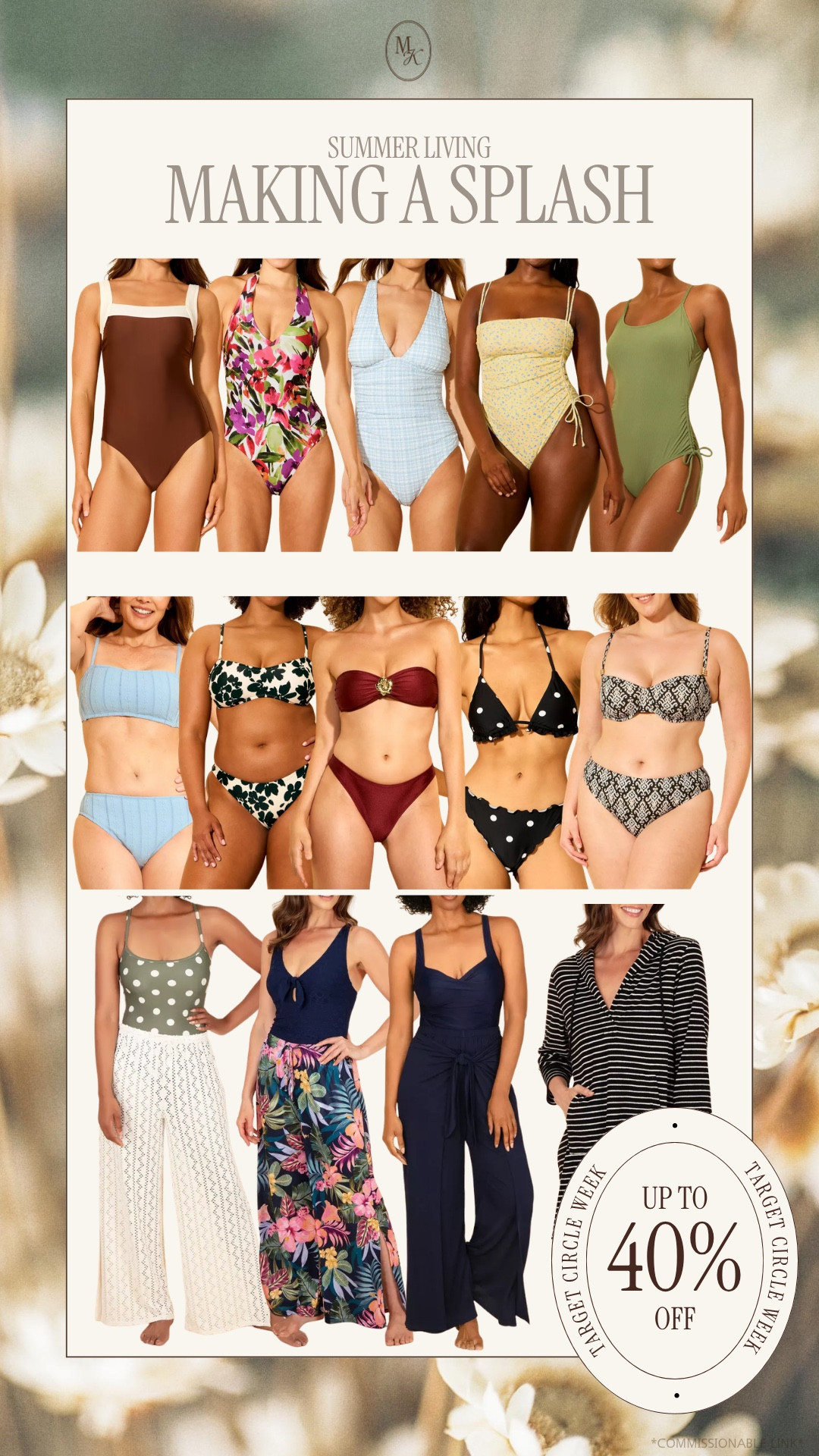 target circle swim deals, swim on sale, one piece, bikini, high waisted, cover ups, midsize fashion  

 #LTKSeasonal #LTKSaleAlert #LTKSwim