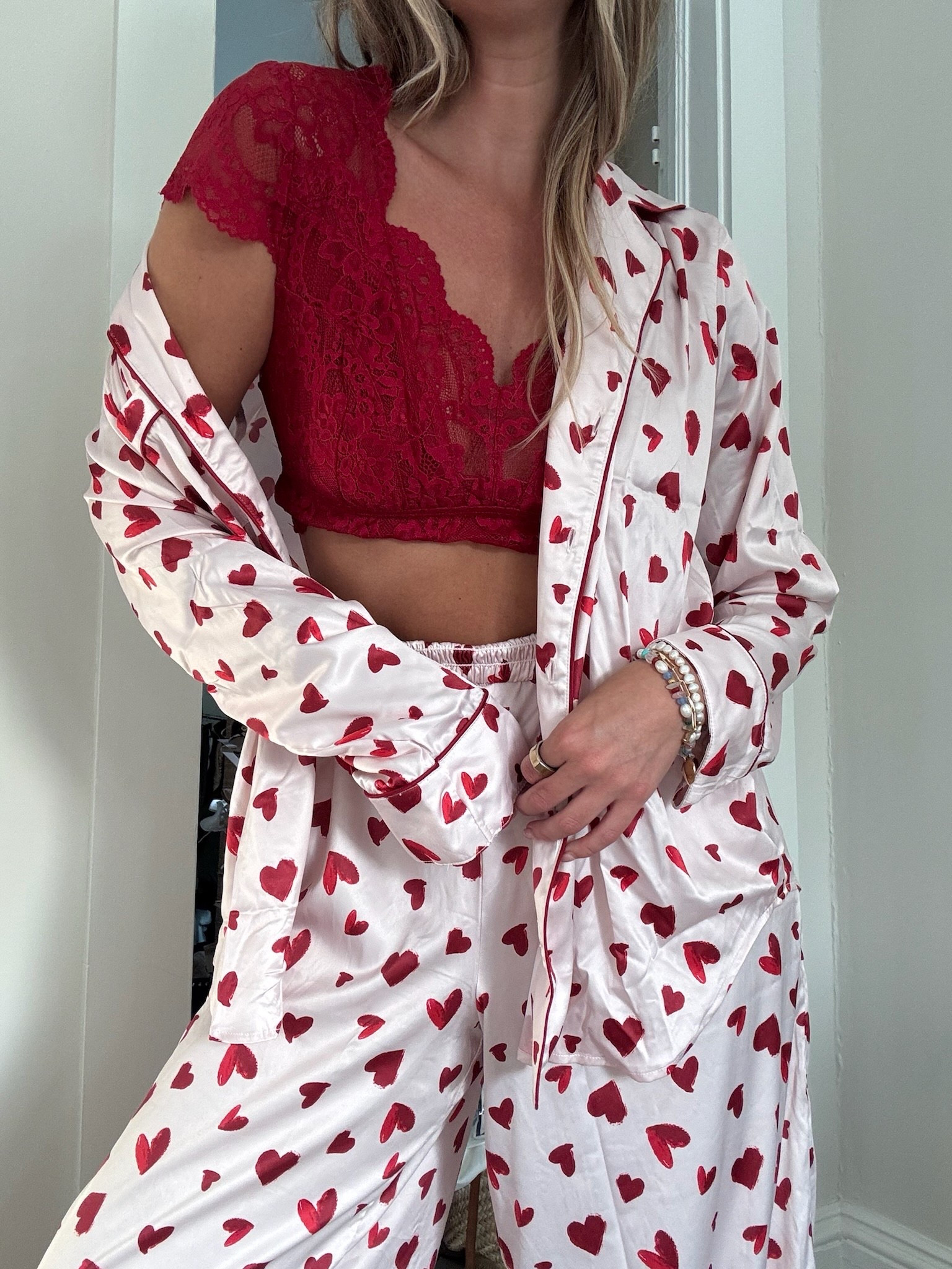 These Valentine’s Day pajama sets from Adore Me are too cute! I mixed and matched two sets ❤️💌

#LTKootd #LTKValentine