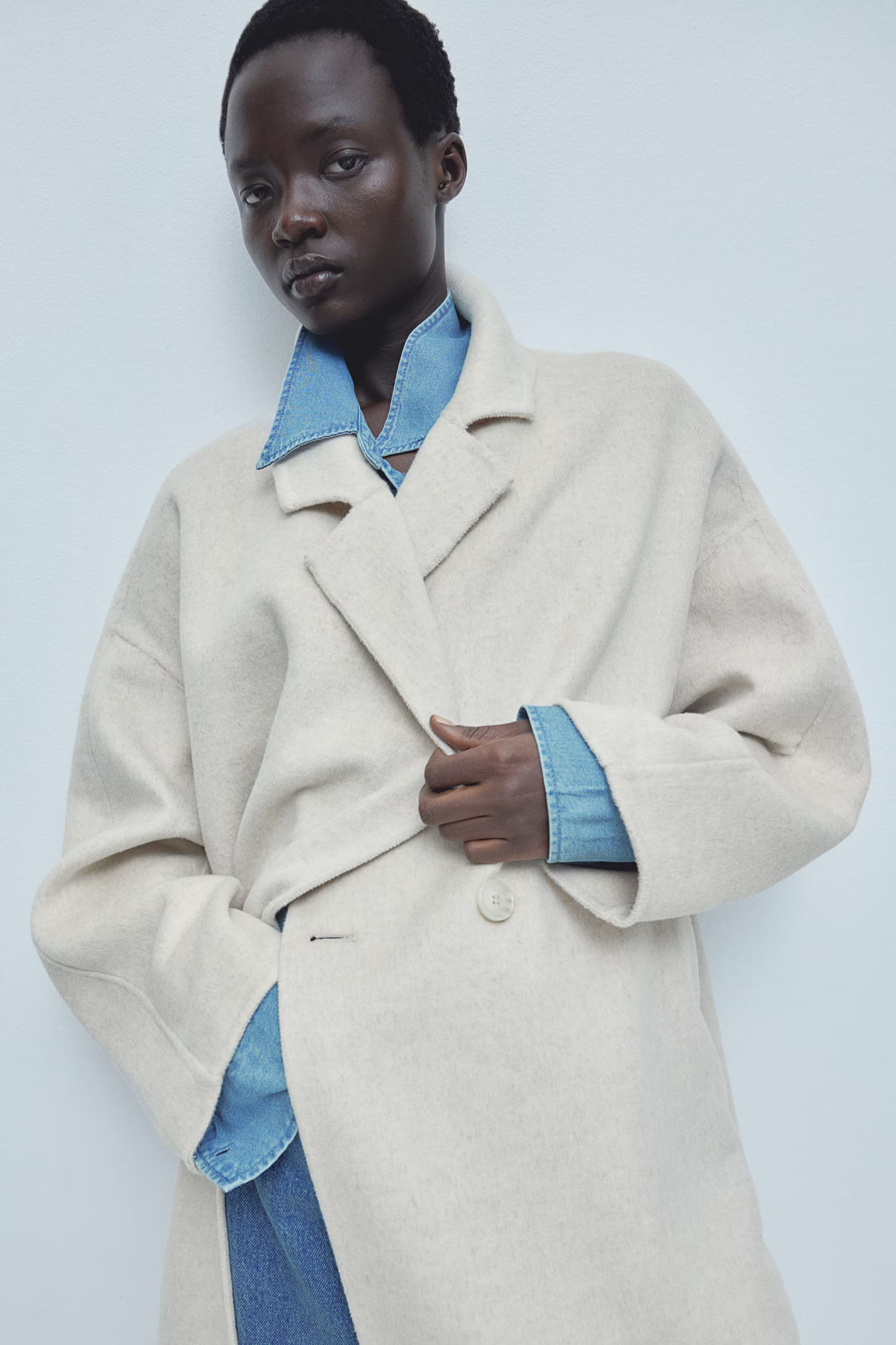 Wool-blend coat | H&M (UK, MY, IN, SG, PH, TW, HK)