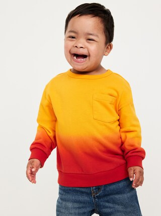 Printed Oversized French Terry Pocket Sweatshirt for Toddler Boys | Old Navy (US)
