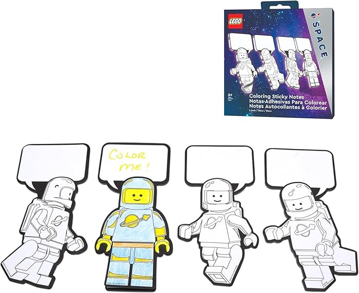 LEGO Coloring Sticky Notes - Space (53479) | Amazon (US)