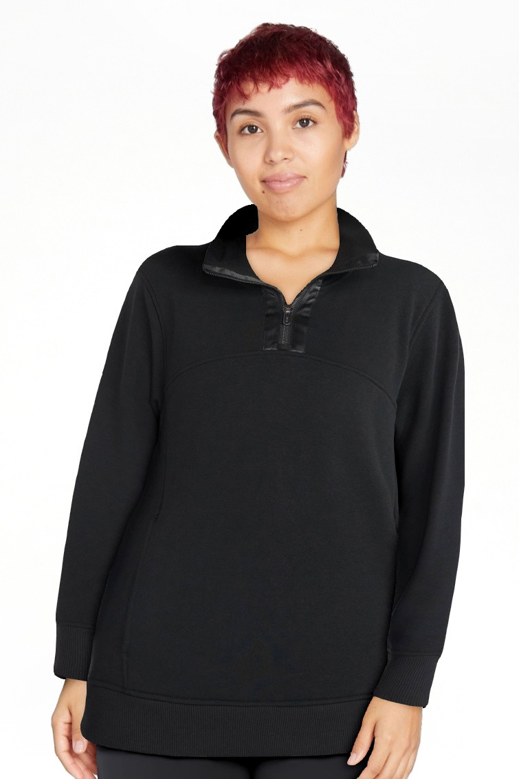 Avia Women's and Women's Plus Fleece Quarter Zip Pullover, Sizes XS-4X - Walmart.com | Walmart (US)