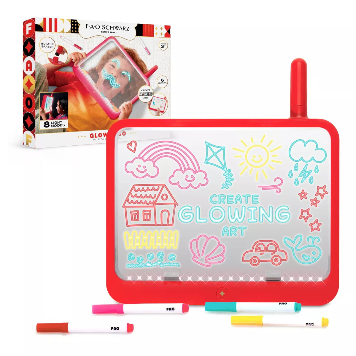 FAO Schwarz Neon Glow Board Portable | Target