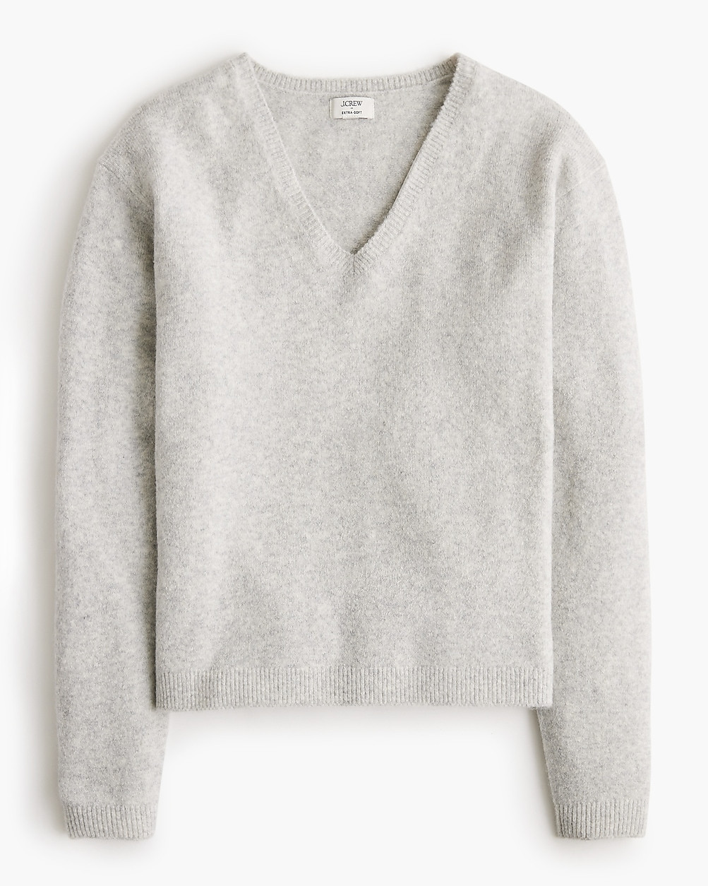 V-neck sweater in extra-soft yarn | J.Crew Factory