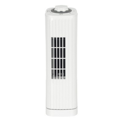 Optimus F-7348WH 14 Inch Portable Ultra-Slim Desktop Tower Fan in White | Target