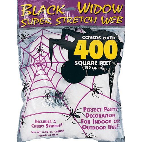 White Spider Web Halloween Decoration | Walmart (US)