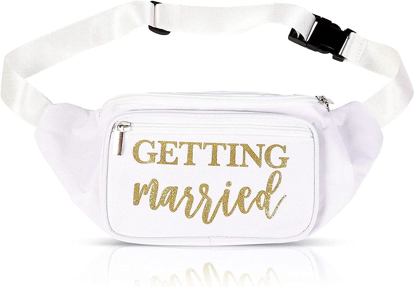 Getting Married Fanny Pack for Bridal Shower, Bachelorette | Amazon (US)