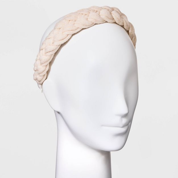 Braided Sweater Knit Headband - Universal Thread™ | Target