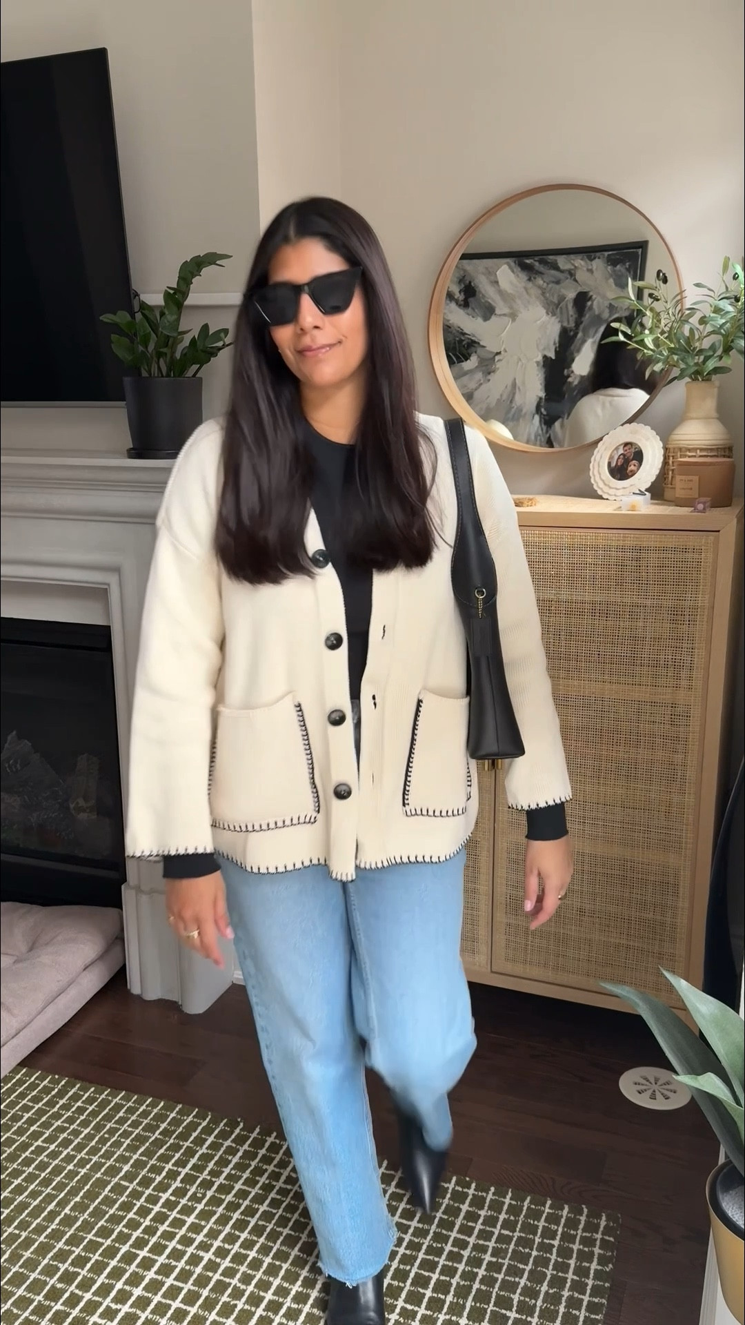 Elevated basics! Still love this Zara cardigan paired with  simple basic! 

#LTKstyletip #LTKwinter #LTKcanada