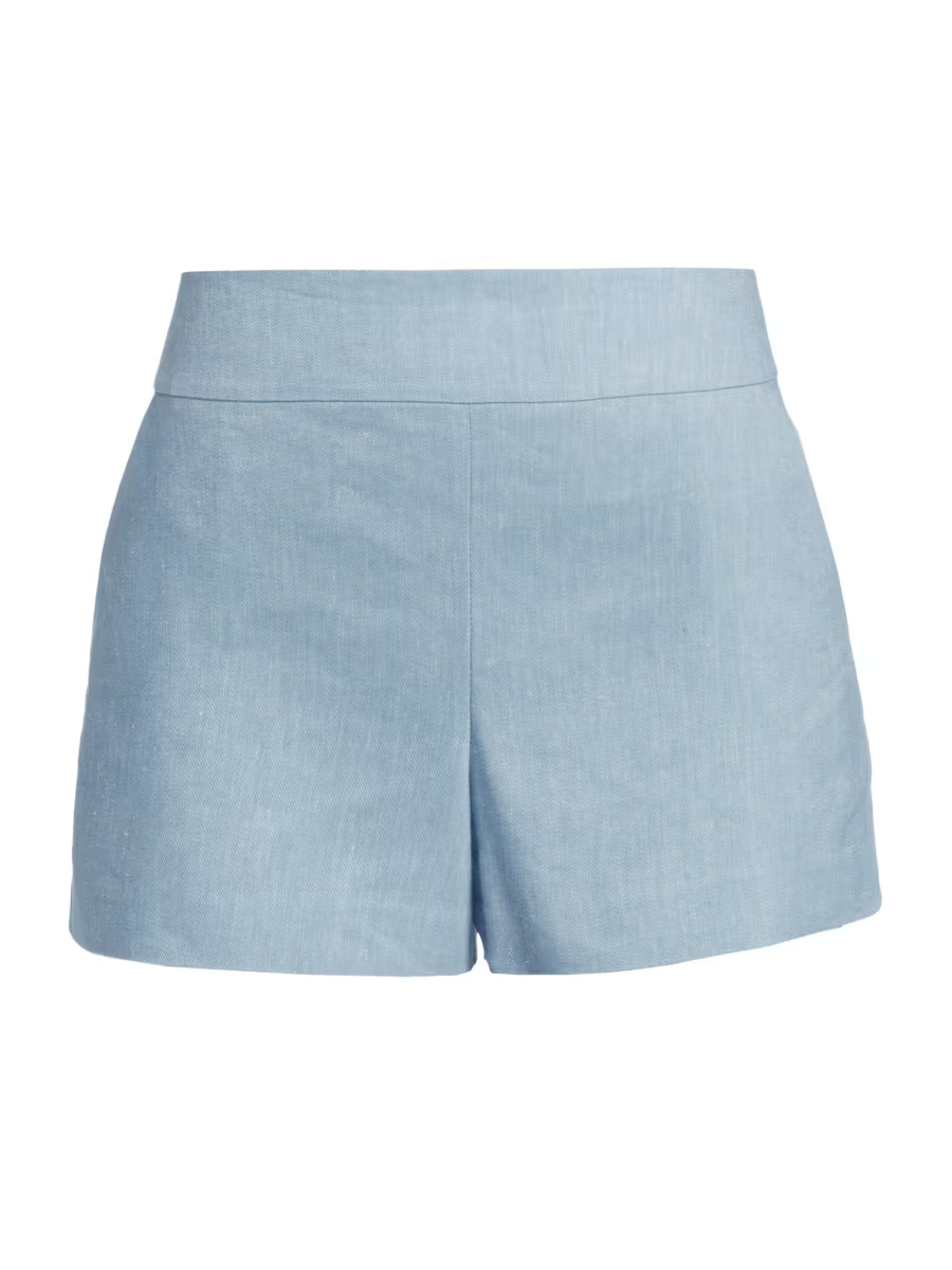 Donald Linen-Blend Shorts | Saks Fifth Avenue