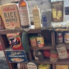 Vintage: OOAK, Primitive, Miniature Food Samples On Wooden Shelf | eBay | eBay US