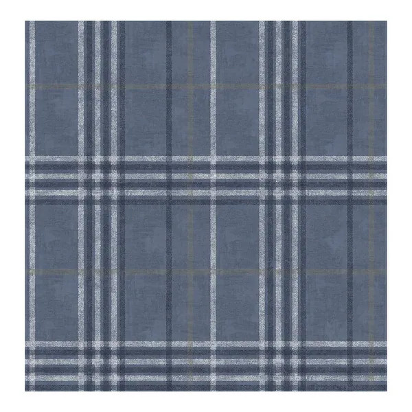 Chesapeake Rockefeller Navy Plaid Wallpaper - 20.5 x 396 x 0.025 - Bed Bath & Beyond - 33052227 | Bed Bath & Beyond