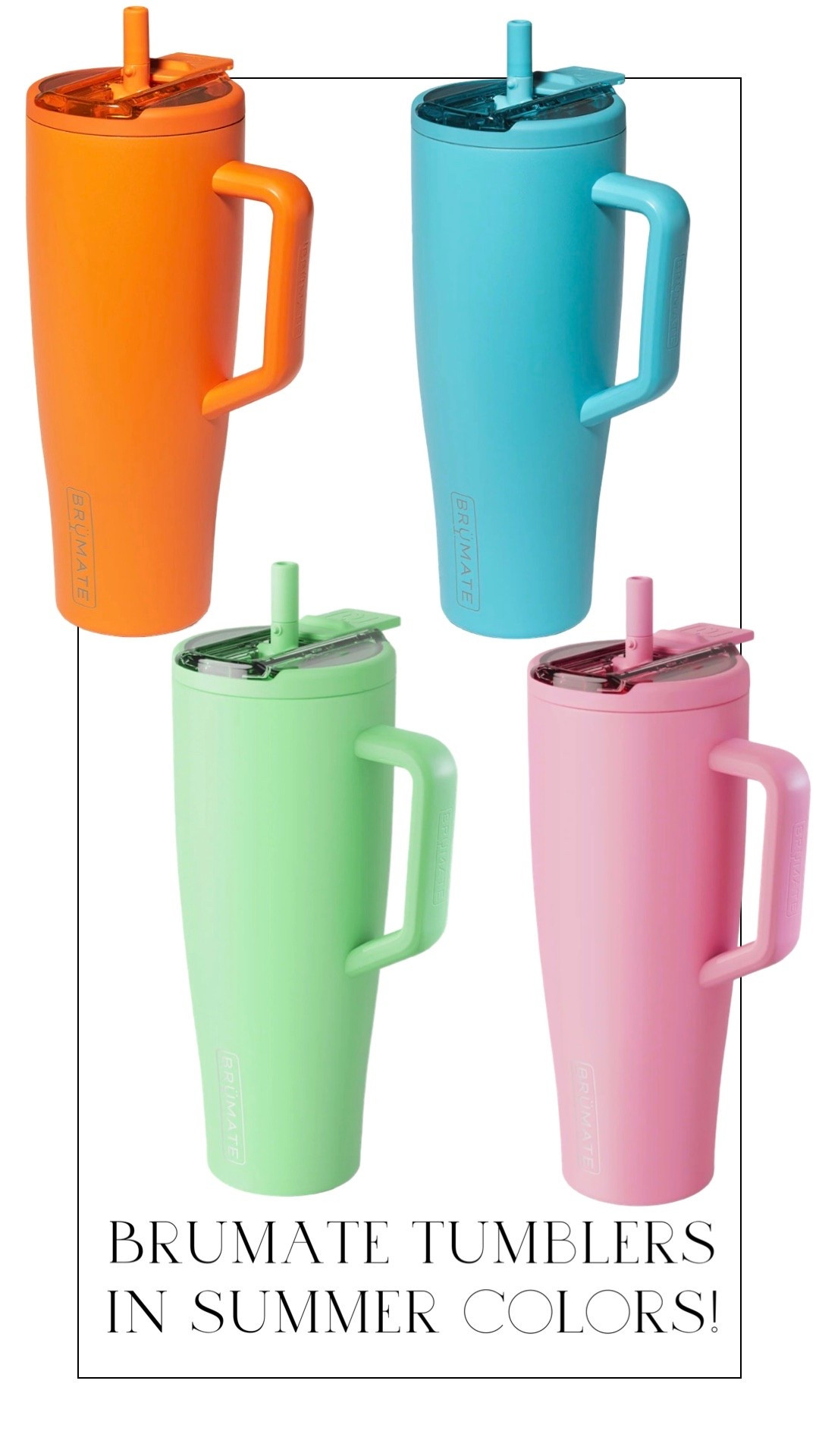 100% leakproof tumblers! @brumate love the colors for summer #brumate #tumbler

#LTKdayinmylife #LTKselfcare #LTKHome