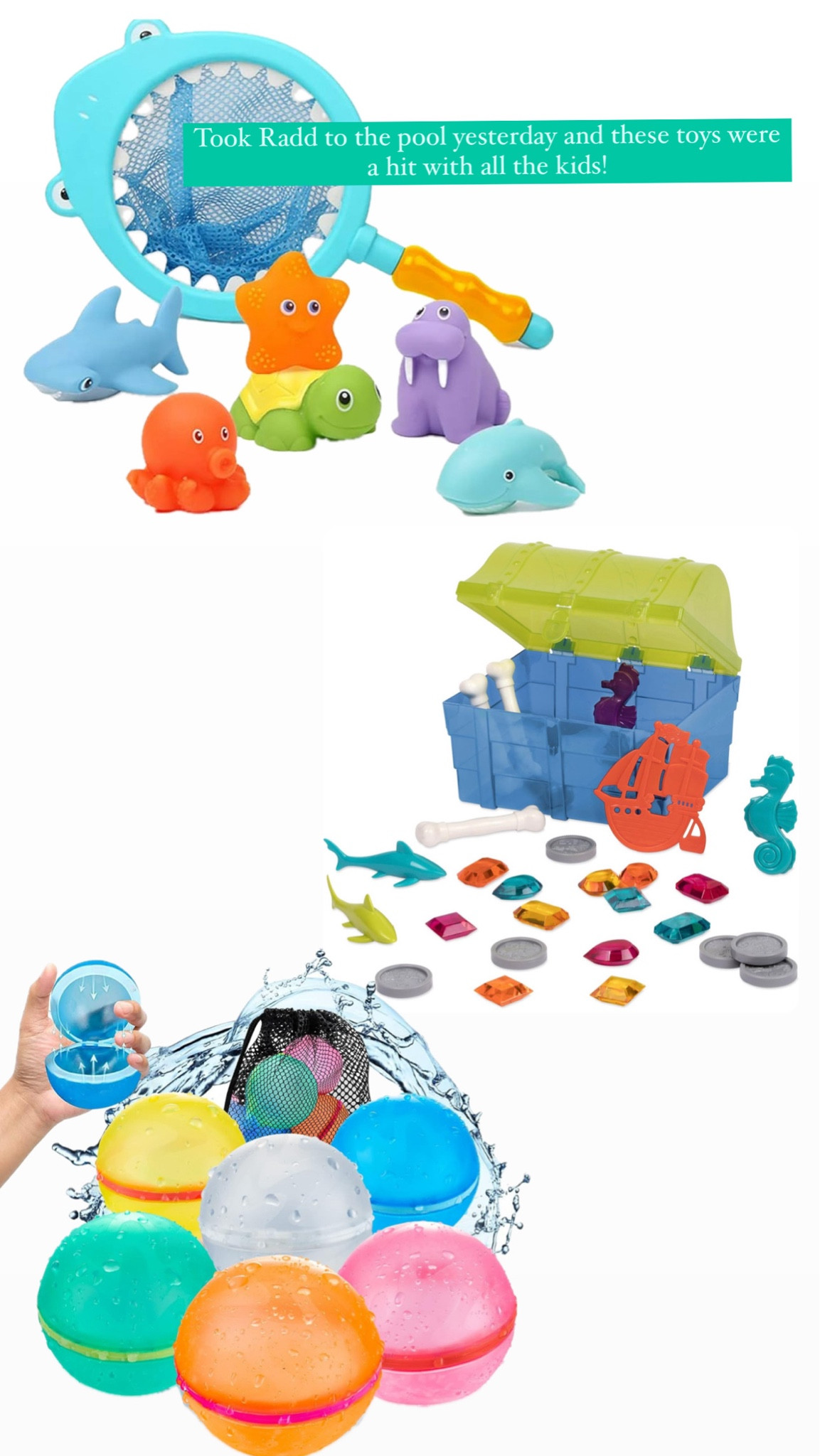 All of the kids at the pool have been LOVING these toys!! 

#LTKKids #LTKBaby #LTKSwim