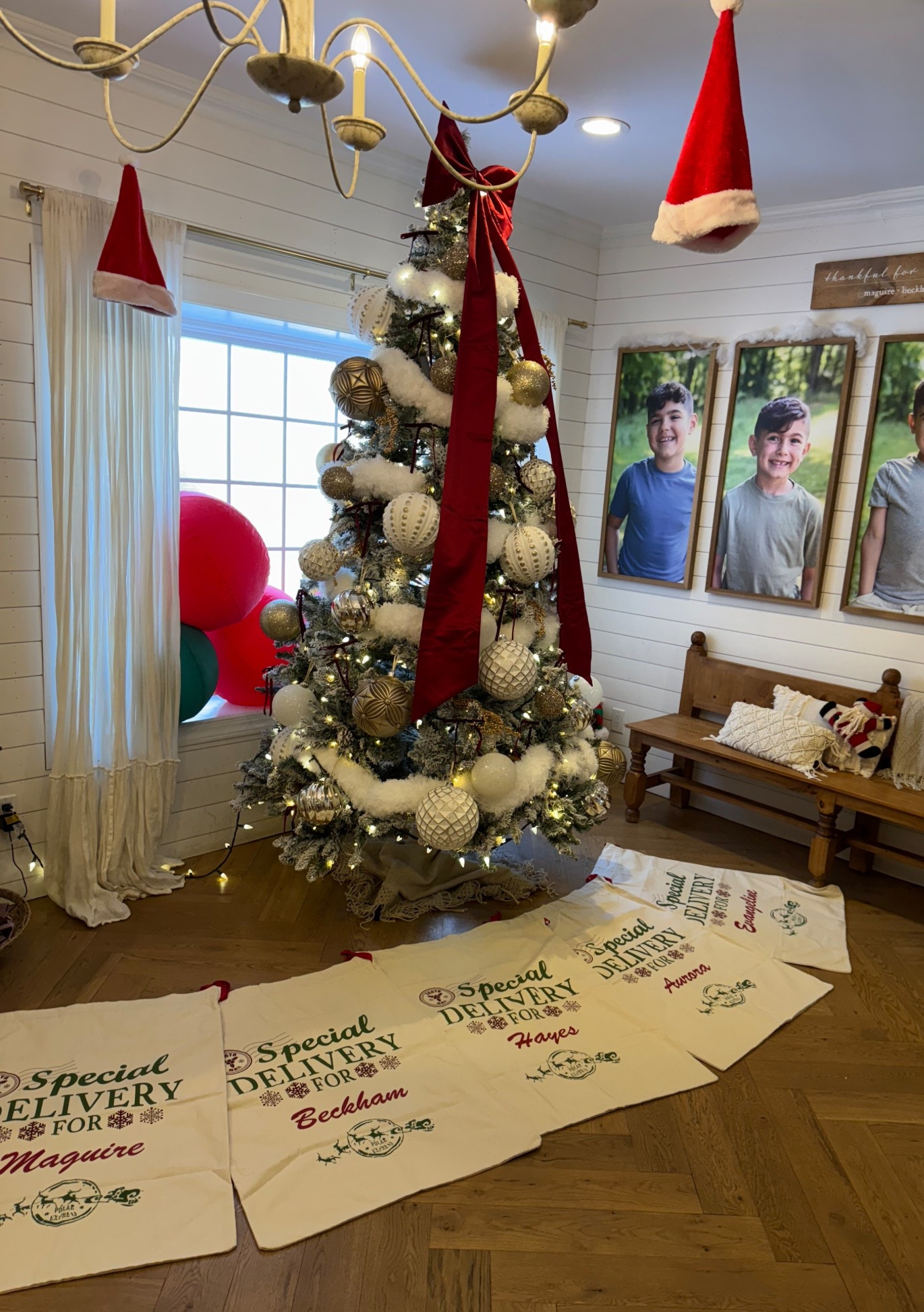 Santa sacks! In our house we ask Santa not to wrap any presents and we leave these out for him to fill! 🎅🏻  🎁 

#LTKHoliday #LTKSeasonal #LTKGiftGuide