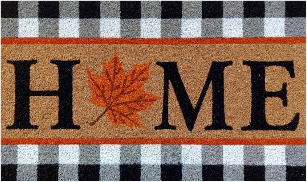Briarwood Lane Fall Home Coir Doormat 30" x 18" Indoor Outdoor | Amazon (US)