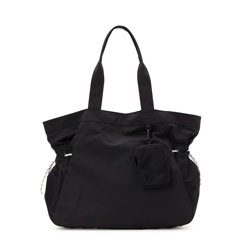 Athletic Works Women's Tote Bag with Removable Pouch, Black | Walmart (US)