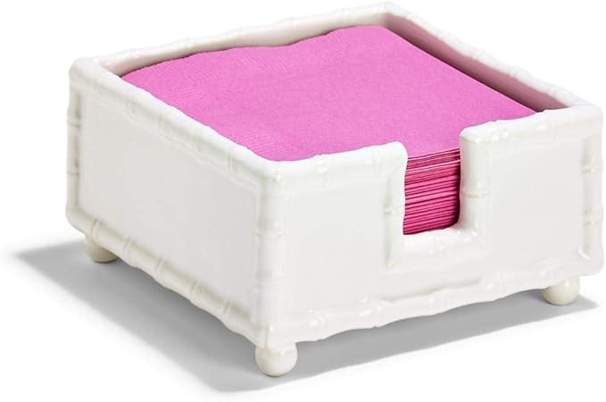 Two's Company Hampton Faux Bamboo Napkin Holder | Amazon (US)