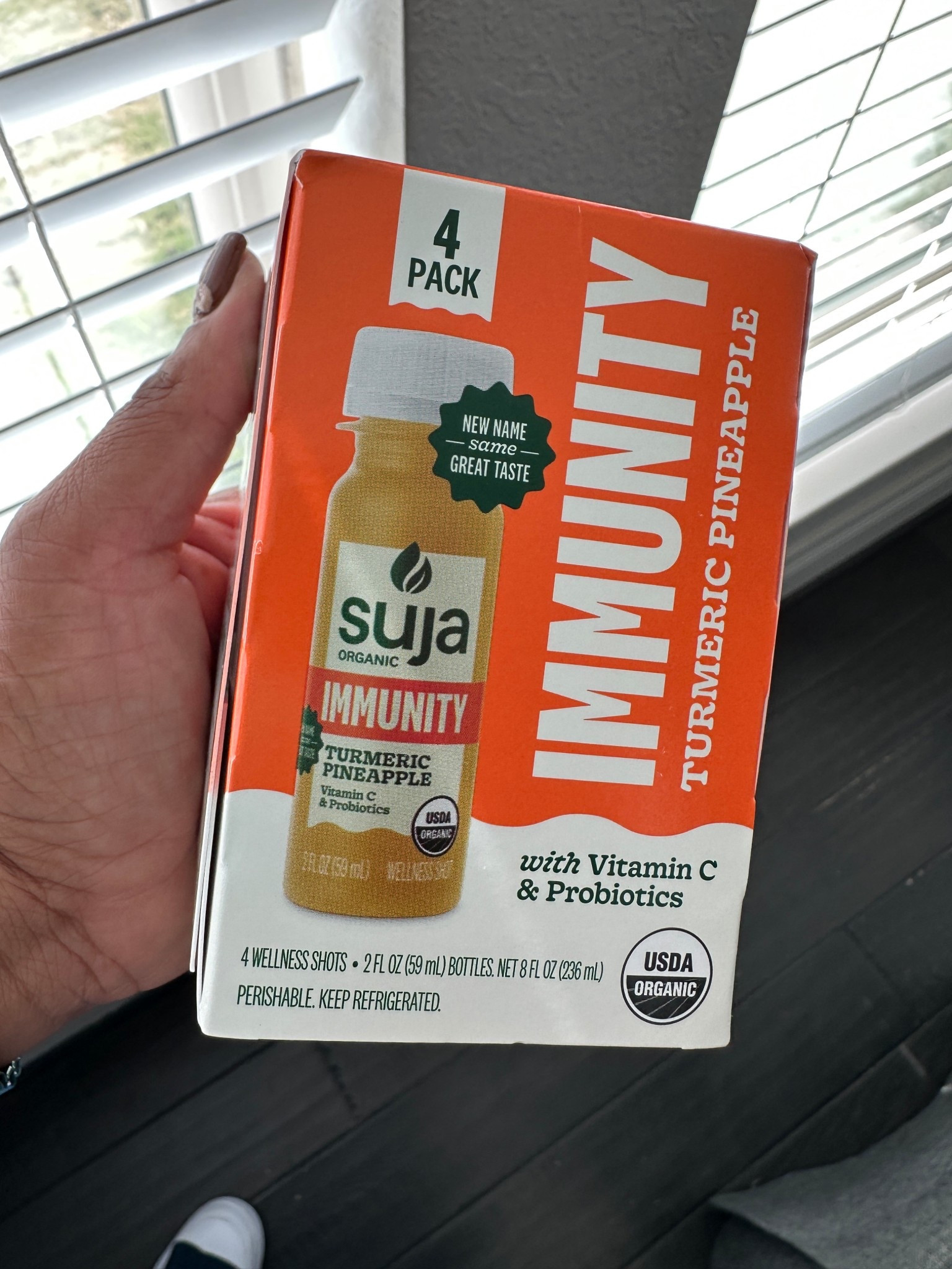 Immunity shots to start my week. #immunityshots #immunity #healthandwellness 