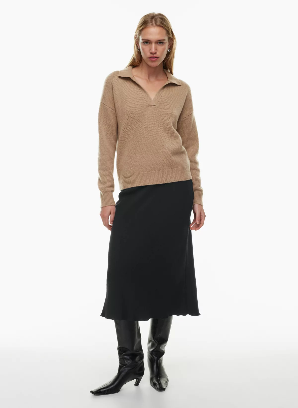 LUXE CASHMERE CLARA SWEATER | Aritzia
