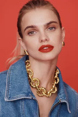 Chunky Sailor-Knot Chain Necklace | Anthropologie (US)