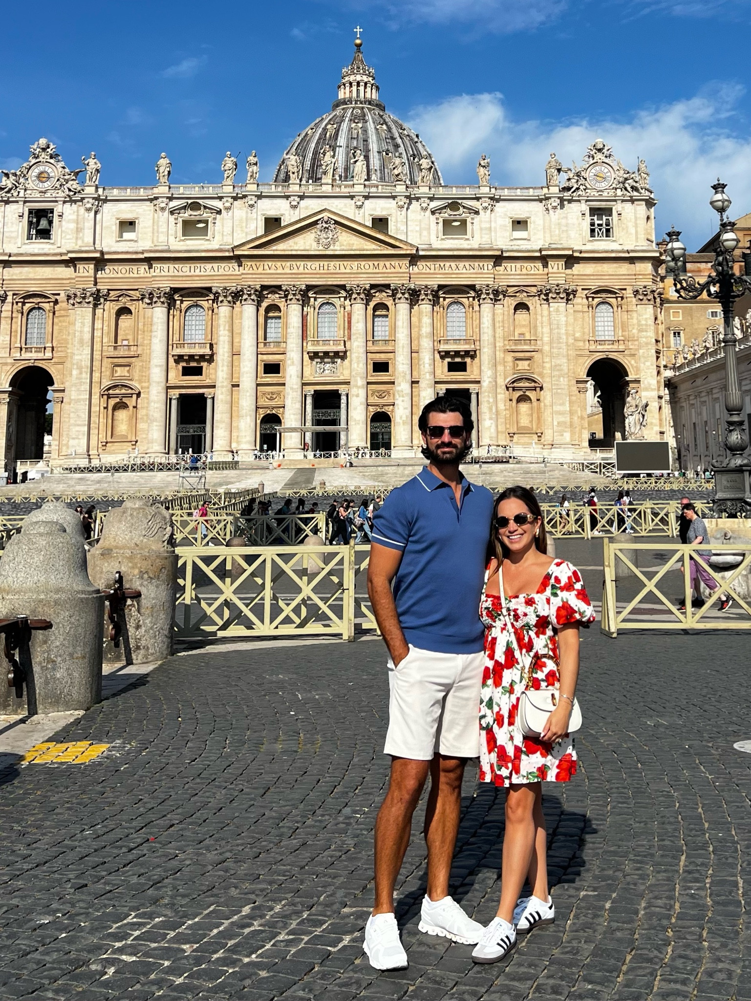 When in Rome 🇮🇹 perfect Anthropologie dress (with pockets!!). Looks cute on or off shoulder! Also linked my husbands outfit. He fits in well with all the Italian men 😆🥰

#LTKmens #LTKeurope #LTKstyletip