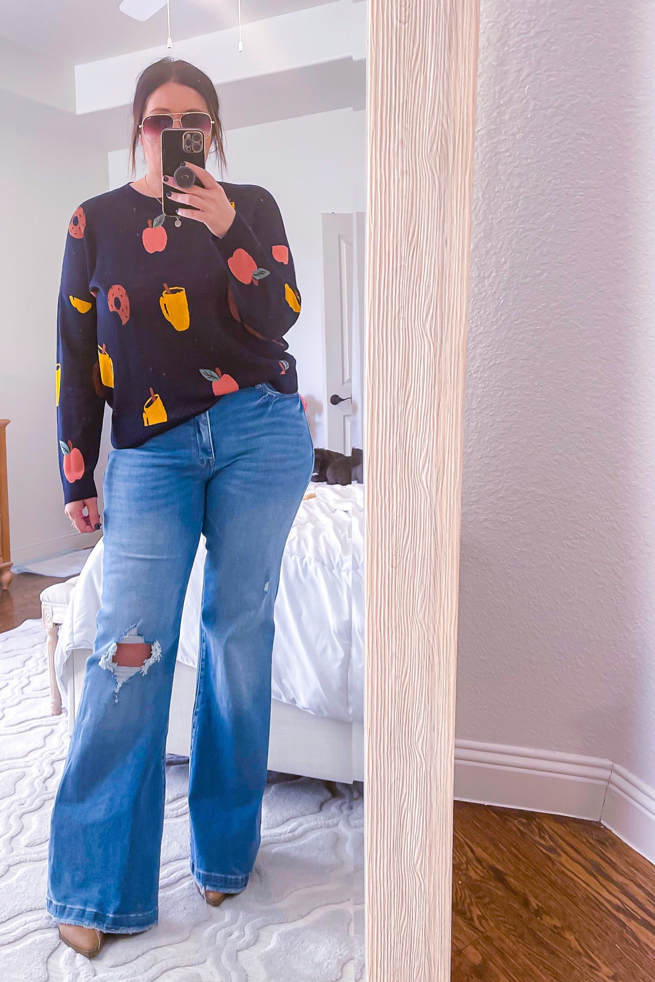 Loving sweater weather and these flare jeans from pink lily! The sweater was last year and I can’t link it but linked some other options. 
Fall outfit, fall sweater, flare jeans, boots, denim jeans, thanksgiving 

#LTKcurves #LTKunder100 #LTKSeasonal