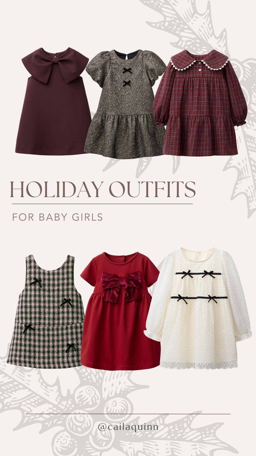 Holiday dresses for baby girls! 

#LTKCyberWeek #LTKGiftGuide #LTKKids