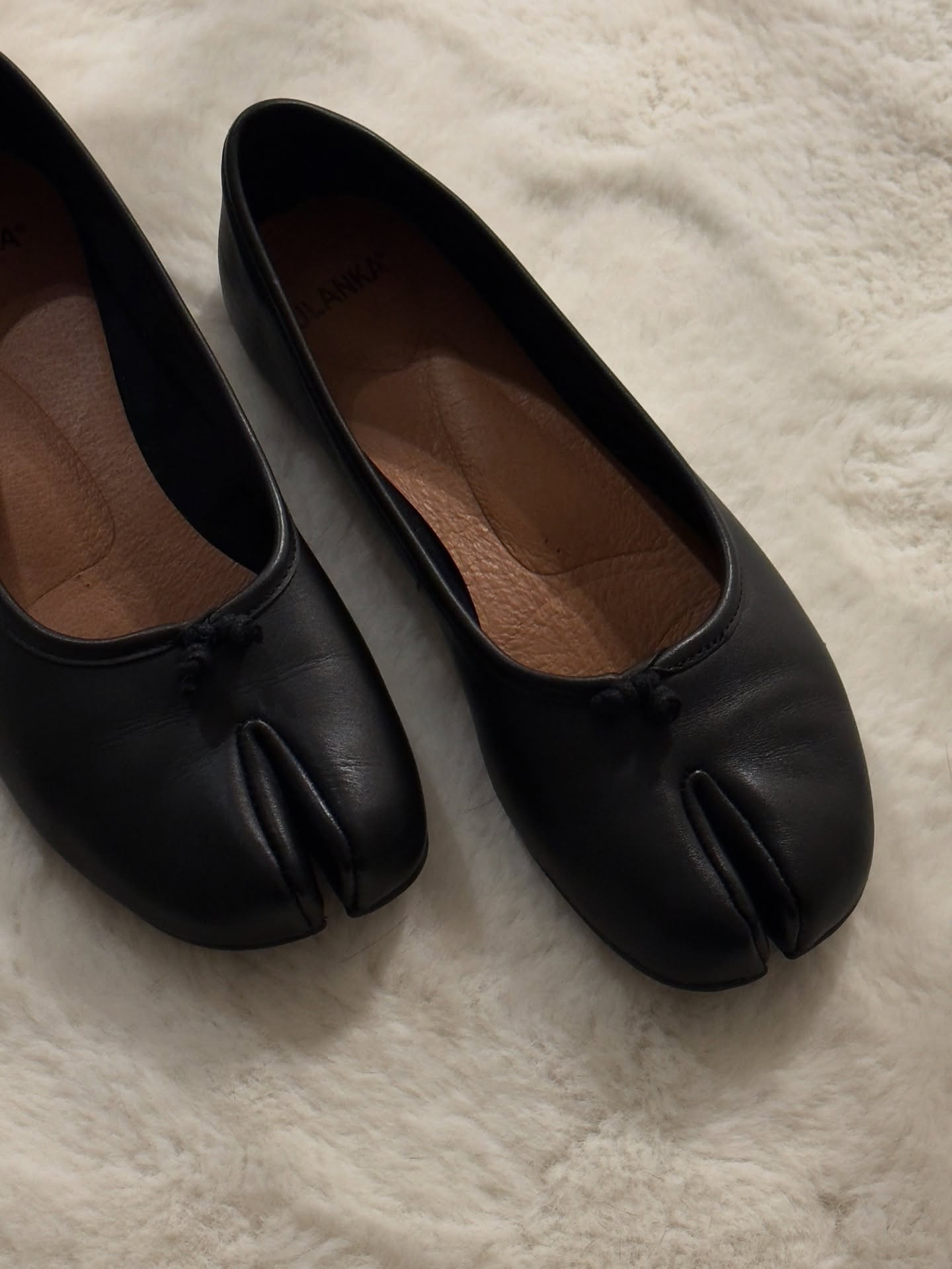 I asked ChatGPT to enlighten me on Tabi footwear and apparently all this time I’ve been saying it wrong, I guess it’s not tabis but tabi for plural as well. 

I know it’s been a hot topic lately, very controversial. Some love it, some despise it, and I respect everyone’s opinion. 

I love fashion — so to me, whatever you wear, whoever you choose to be, is beautiful in its own way — whether you choose to keep up with the trends, or aim to embrace your originality. And apparently, the new trend rn is “being yourself” LOL (I guess it’s time for us “different” people to shine.) 

I also wanted to share a few brands that I looked into, I ended up getting mine from @ulanka_official, last post talks about it a little bit. I personally love how it feels, but I haven’t really tried other brands so I can’t say much. 

Fun fact: I started saving up to get the margiela ones until I found out that I can’t support the brand. Unfortunately, they’re affiliated with L’Oréal, and they all somehow have ties to i$rael. I try my best to stay away from brands that support inhumanity. 

If you like these shoes, go get em!