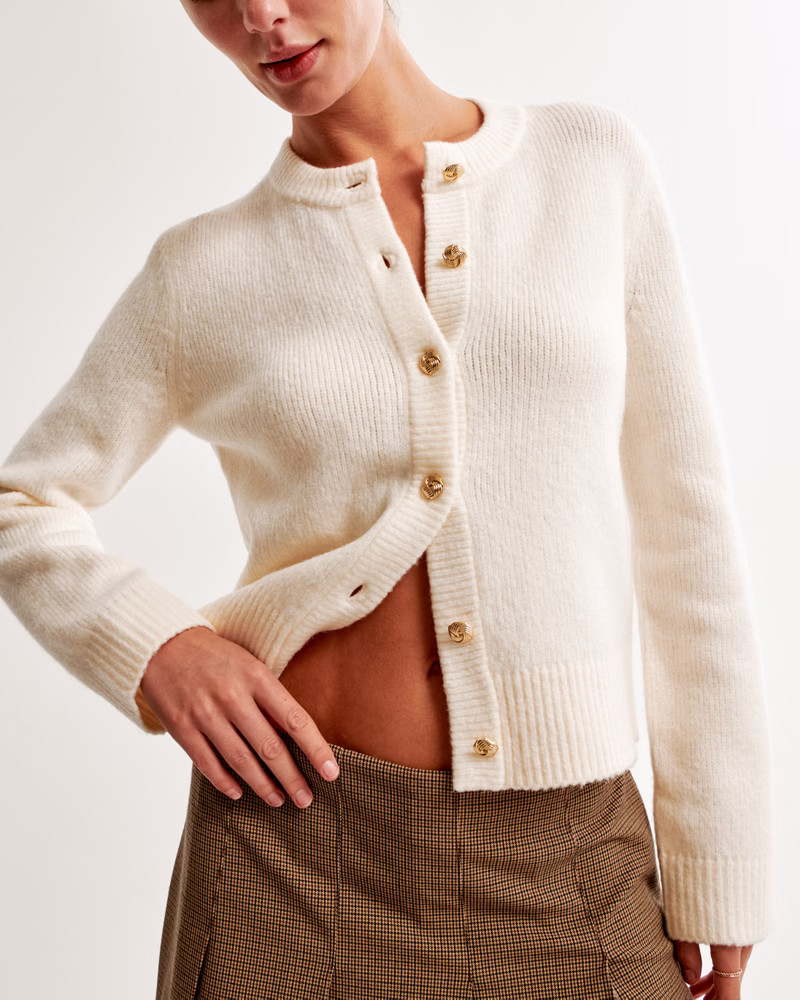 Women's Tie-Front Cardigan | Women's Tops | Abercrombie.com | Abercrombie & Fitch (US)