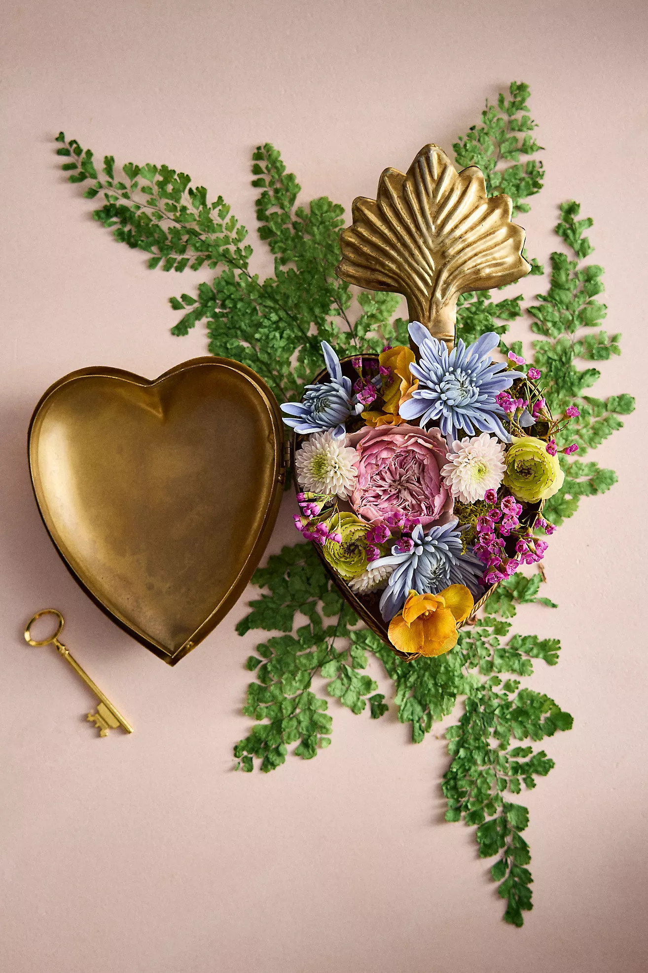 Brass Heart Curio + Stand | Anthropologie (US)
