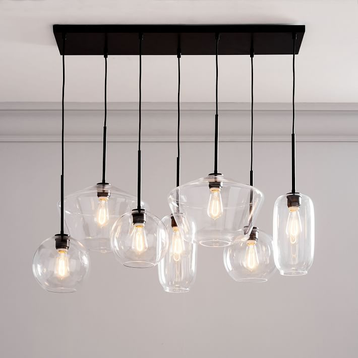 Sculptural 7-Light Multi Chandelier | West Elm (US)