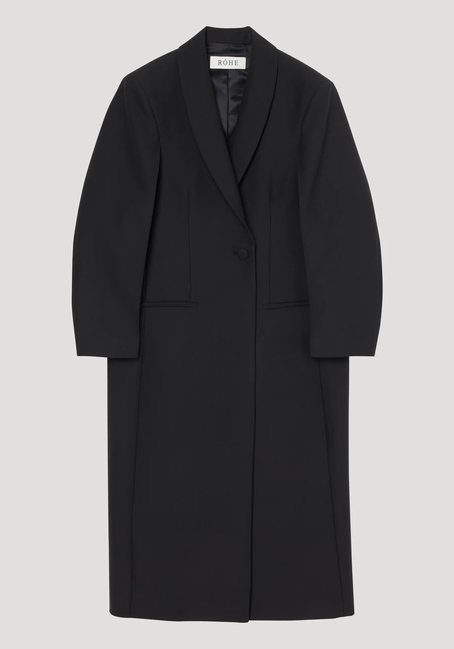 signature opera coat | black | Rohe