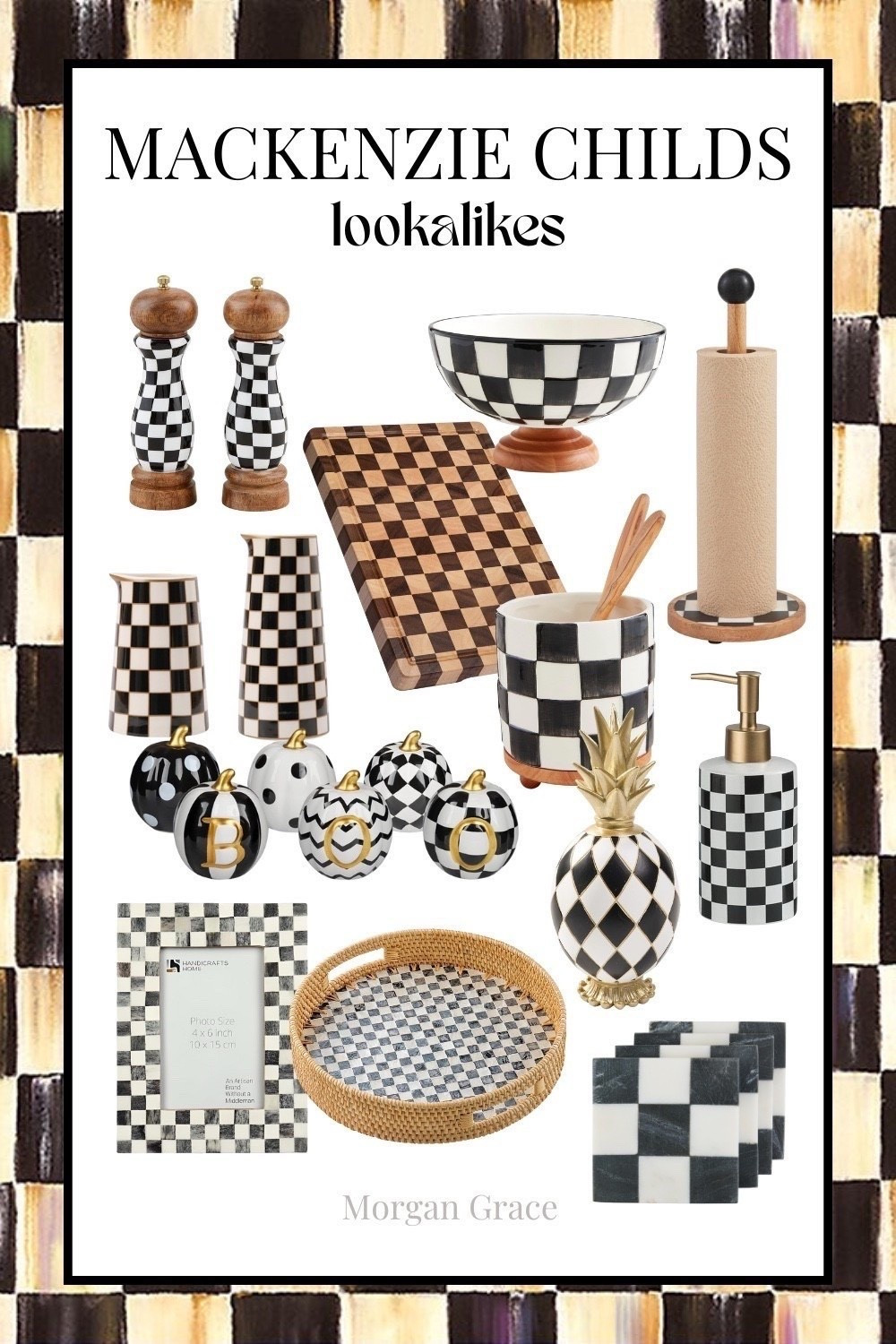 Mackenzie Childs Lookalike

Mackenzie Childs dupe, designer home decor, designer home decor dupe, designer inspired home, black and white home decor, checkered home decor, mud pie home decor, Amazon home decor, black and white checkered home decor, black and white kitchen decor, checkered fall decor, checkered home decor, affordable Mackenzie Childs, Mackenzie Childs under $50, mackenzie childs lookalike, mackenzie childs inspired decor, affordable mackenzie childs, mackenzie childs under $50, designer home decor, designer home decor lookalike, designer inspired home, luxury look for less home decor, high end home decor lookalike, black and white home decor, black and white checkered home decor, black and white kitchen decor, checkered home decor, checkerboard home decor, courtly check inspired decor, checkered fall decor, checkered seasonal decor, black and white decor accents, statement home decor, whimsical home decor, grandmillennial decor, traditional home decor, timeless home decor, classic home styling, collected home aesthetic, cottage style decor, english country decor, modern traditional decor, curated home decor, kitchen counter decor, coffee bar decor, tiered tray decor, shelf styling decor, decorative home accents, hostess gift ideas, home entertaining decor, mud pie home decor, mud pie inspired decor, amazon home decor, amazon home finds, amazon kitchen decor, trendy amazon home finds, viral amazon home decor, tiktok home finds, affordable home decor, budget friendly home decor, designer inspired kitchen decor, black and white aesthetic, neutral home decor, cozy home decor, farmhouse home decor, modern farmhouse decor, decorative kitchen accessories, seasonal home decor, fall home decor ideas, everyday home styling, elevated everyday decor, home decor under $50, affordable luxury decor, home styling inspiration, summer home, Amazon summer home decor, Amazon black and white decor, Amazon checkered black and white decor, Amazon black and white kitchen decor, Amazon checkered home decor, Amazon checkered kitchen, designer home dupe, Morgan Grace Howe

#LTKHome #LTKSeasonal #LTKfoodie