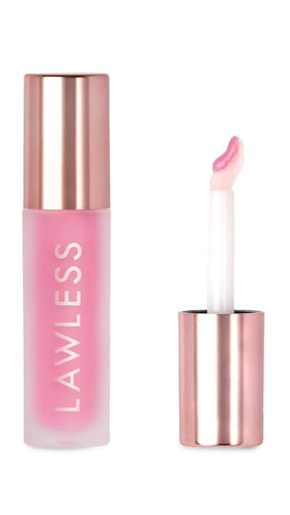Lawless Women's Forget The Filler Lip Plumper Line Gloss, Velvet Daisy, Pink, 0.11 Ounce | Amazon (US)