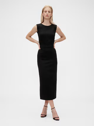 GapStudio Jersey Cut-Out Midi Dress | Gap (US)