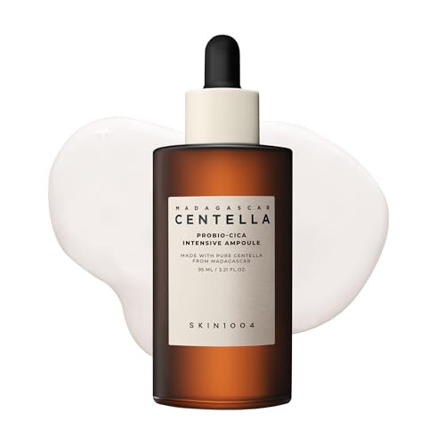 SKIN1004 Probio Cica Intensive Ampoule, Centella Serum for Face with Ceramide, Facial Serum for Nourishing & Soothing, Centella Ampoule for Skin Barrier Support, Korean Skin Care, 3.21fl.oz / 95ml | Amazon (US)