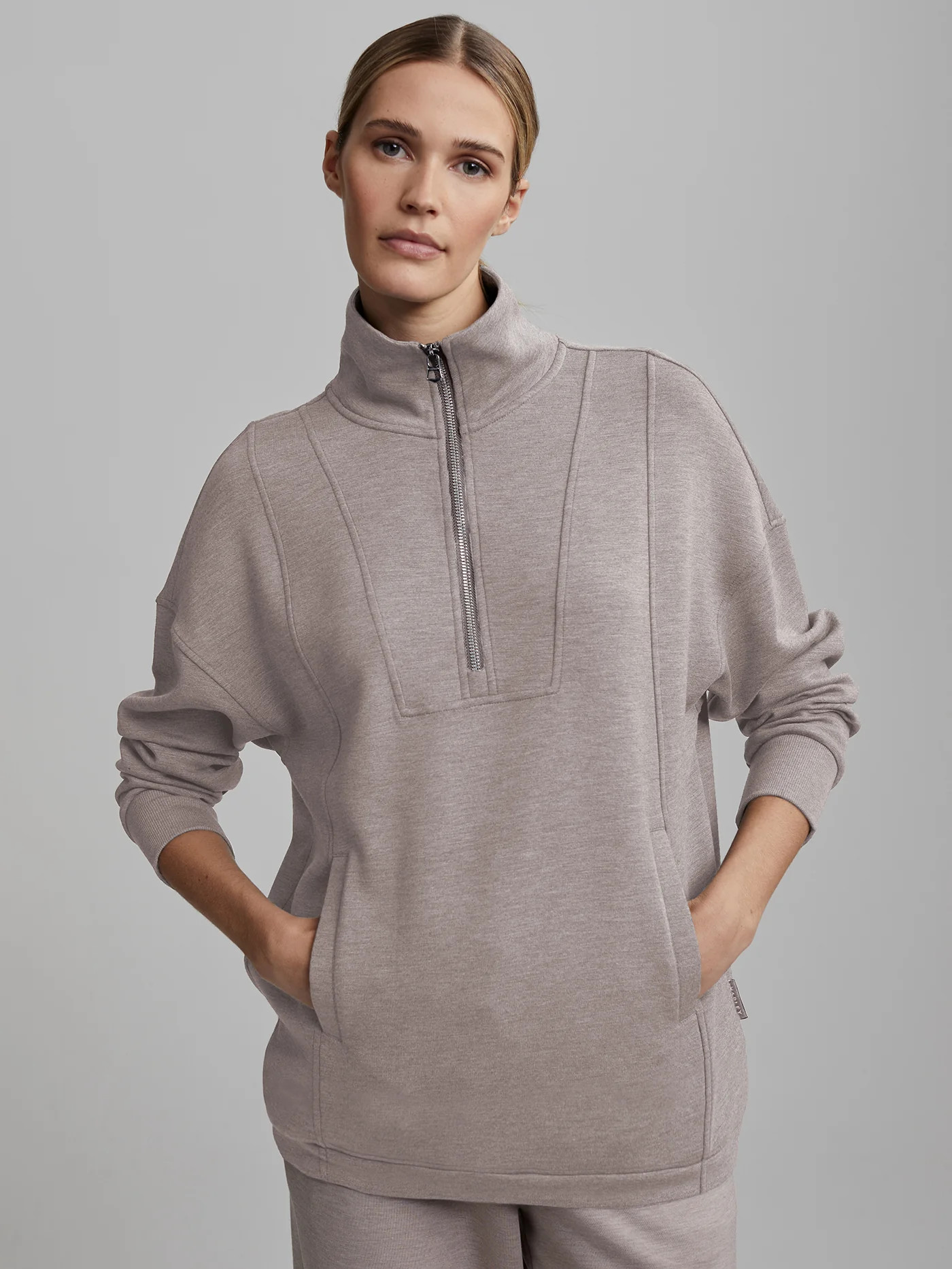 Naya Half-Zip SweatDesigned for daily wear, the Naya half-zip DoubleSoft sweat boasts an active-i... | Varley USA